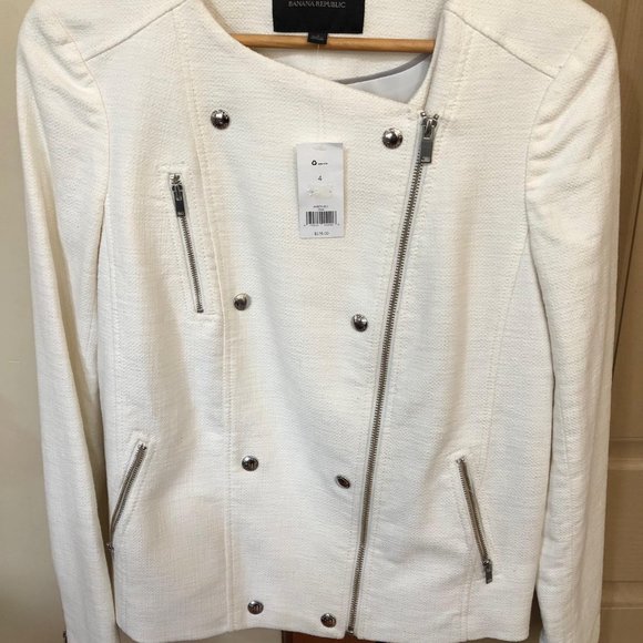Banana Republic Jackets & Blazers - NWT Banana Republic Moto Jacket $175 size 4